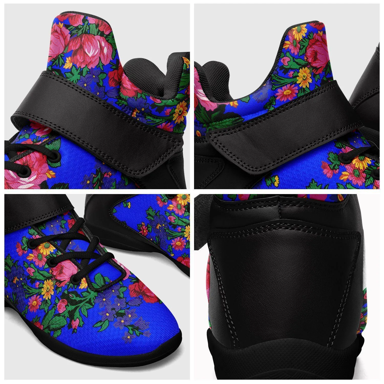 Kokum's Revenge Royal Ipottaa Basketball / Sport High Top Shoes - Black Sole