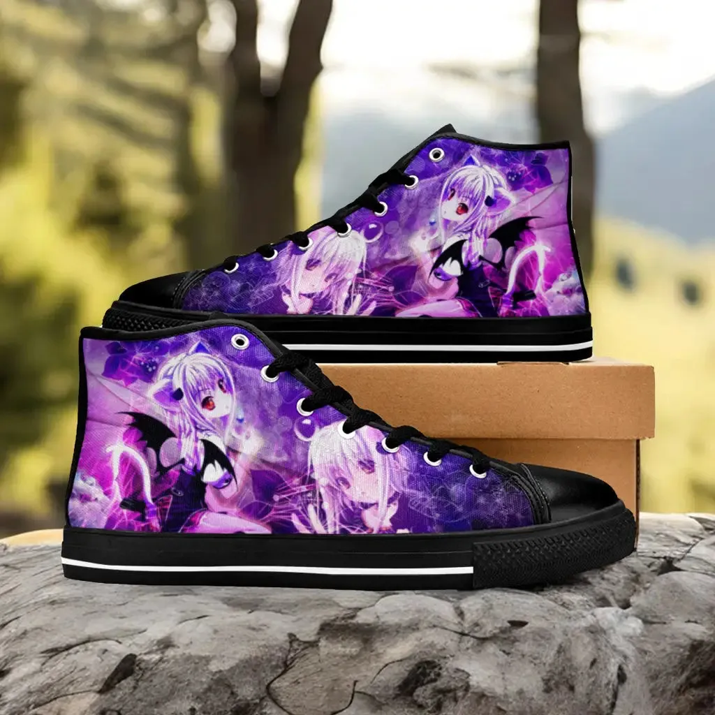 Koneko Toujou High School DxD Shoes High Top Sneakers for Kids and Adults