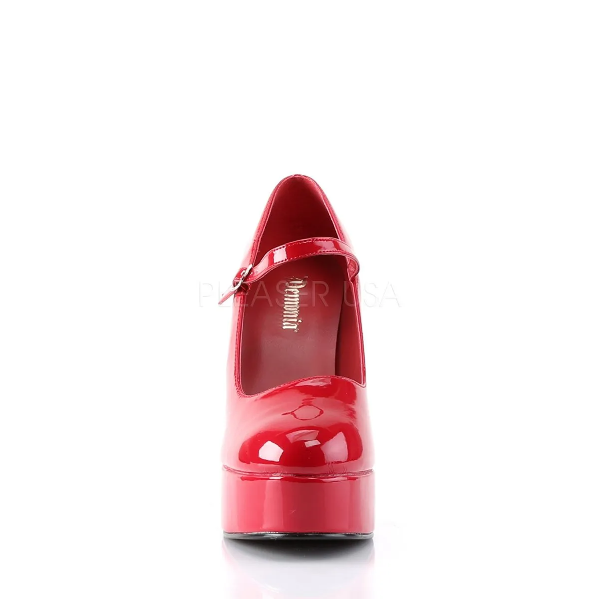 Mary Jane Platform Shoes with 5-inch Chunky Heels 4-colors DOLLY-50