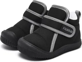 MORENDL Baby Winter Snow Boots for Infant Boys Girls Toddler Water-Resistant First Walker Shoes Warm Lining Soft Sole Anti-Slip Outdoor Booties