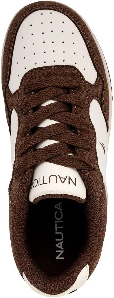 Nautica Boys Low-Top Sneakers, Basketball Tennis Shoes for Kids, Outdoor School Running Shoes - Sizes for Big Kid/Little Kid