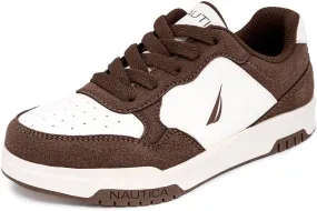 Nautica Boys Low-Top Sneakers, Basketball Tennis Shoes for Kids, Outdoor School Running Shoes - Sizes for Big Kid/Little Kid