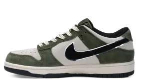 Nike dunk low army green / gray