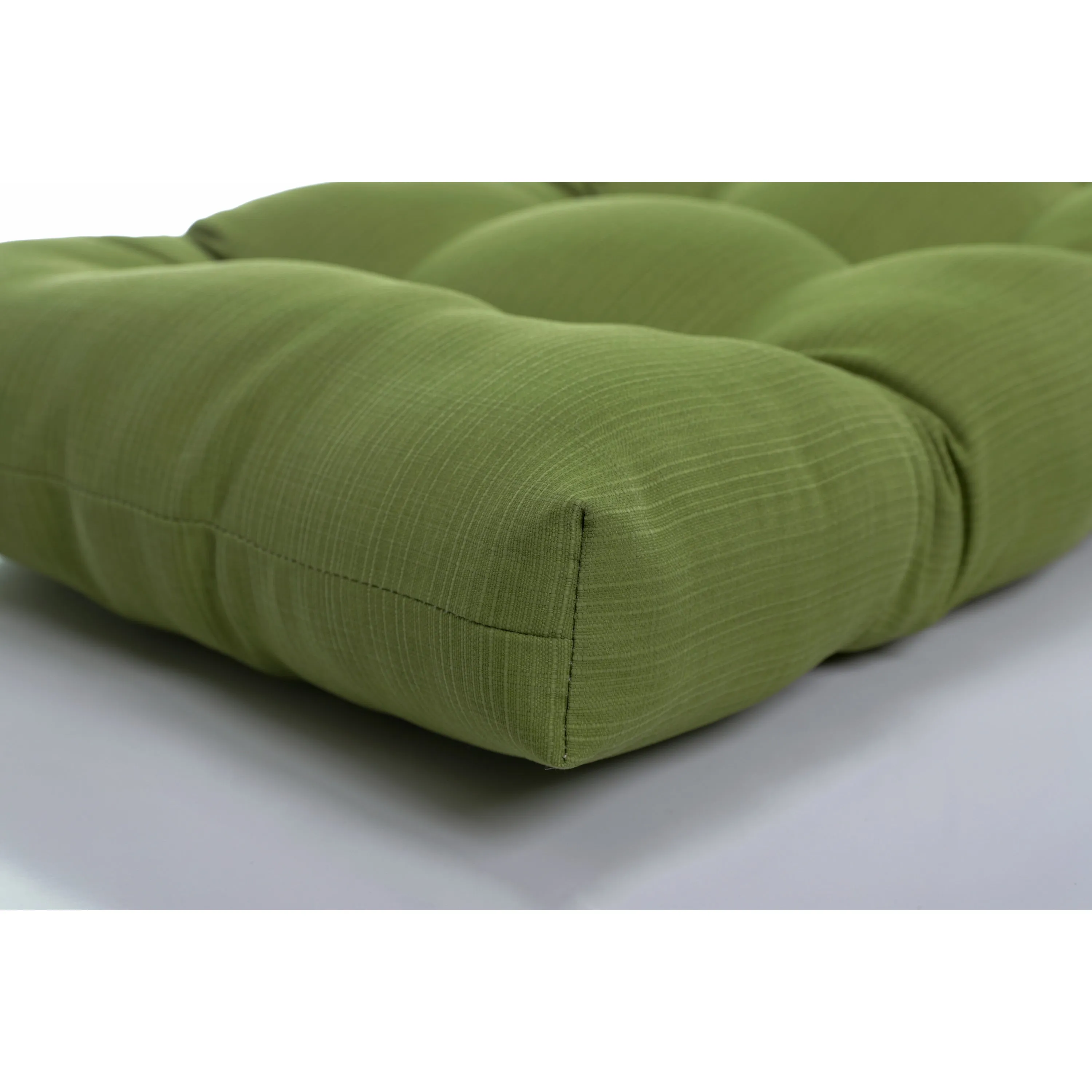 Outdoor/Indoor Forsyth Kiwi Wicker Loveseat Cushion