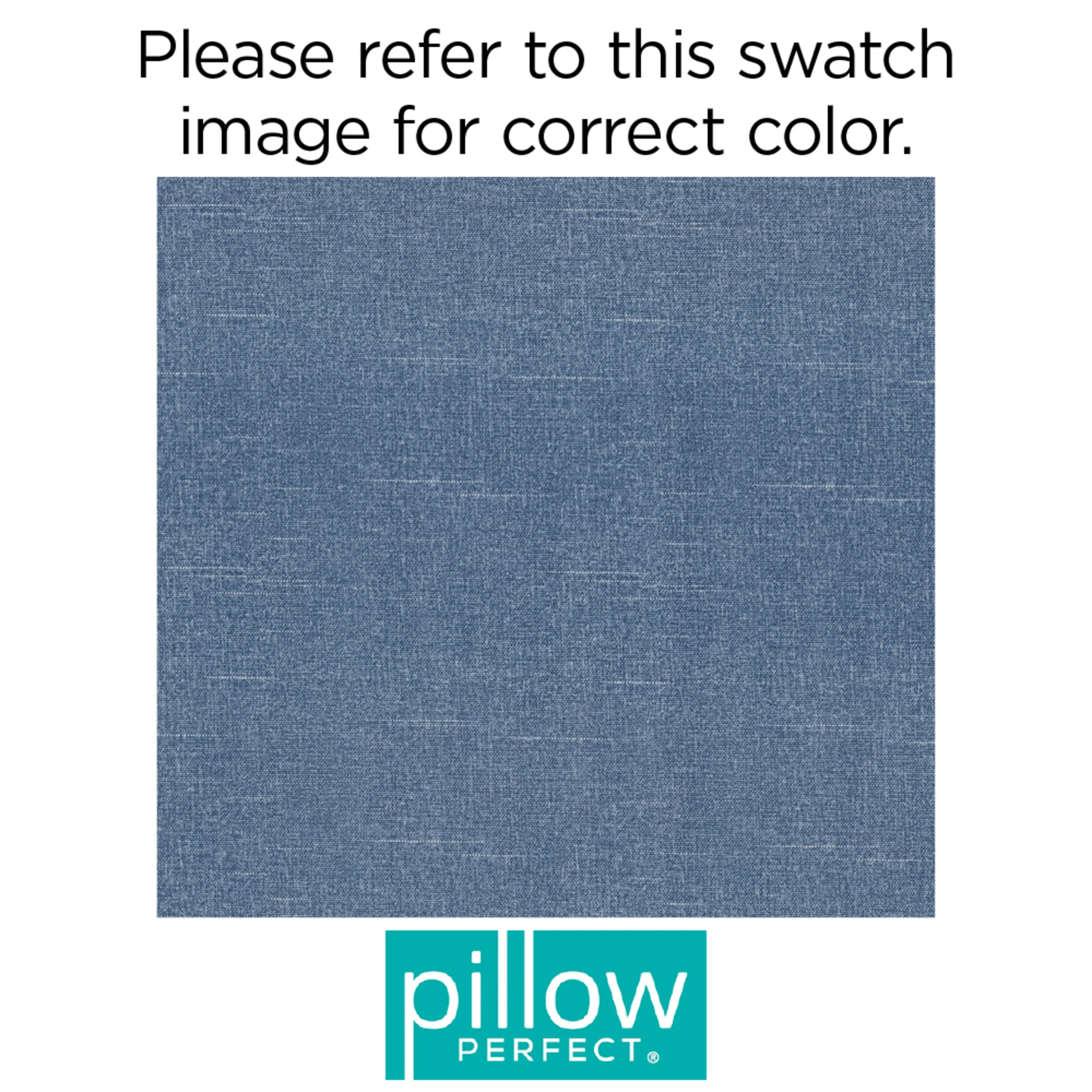 Outdoor/Indoor Tory Denim Over-sized Rectangular Throw Pillow (Set of 2)