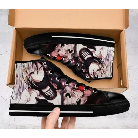 Overlord Zesshi Zetsumei Shoes High Top Sneakers for Kids and Adults