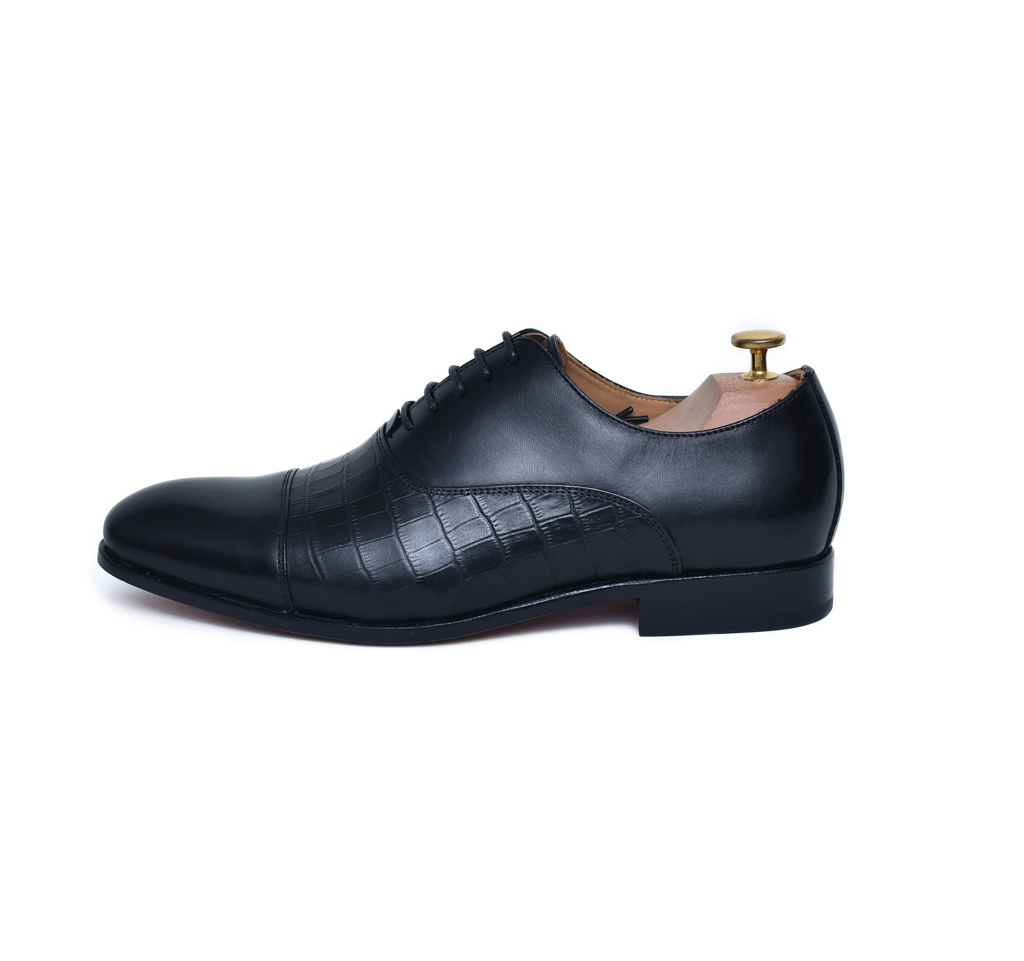 Phillips - Black Calf Oxford Shoes