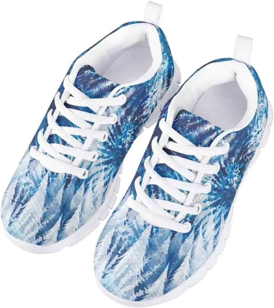 Pinupub Kids Sneakers for Boys Girls Tennis Running Shoes Lightweight Lace Up Walking Athletic Shoes