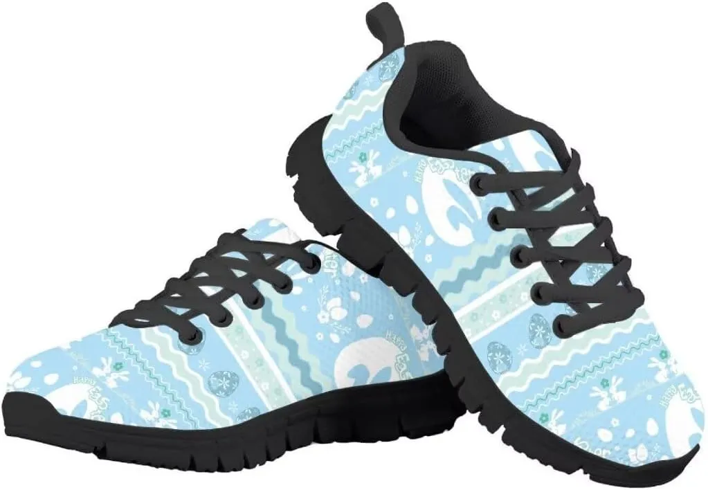 Pinupub Tennis Casual Sports Shoes for Kids Breathable Soft Athletic Non Slip Tie Lace Sneakers