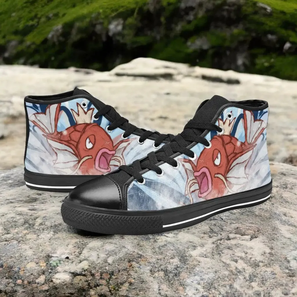 Pokemon Magikarp Shoes High Top Sneakers for Kids and Adults