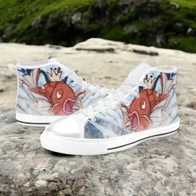 Pokemon Magikarp Shoes High Top Sneakers for Kids and Adults