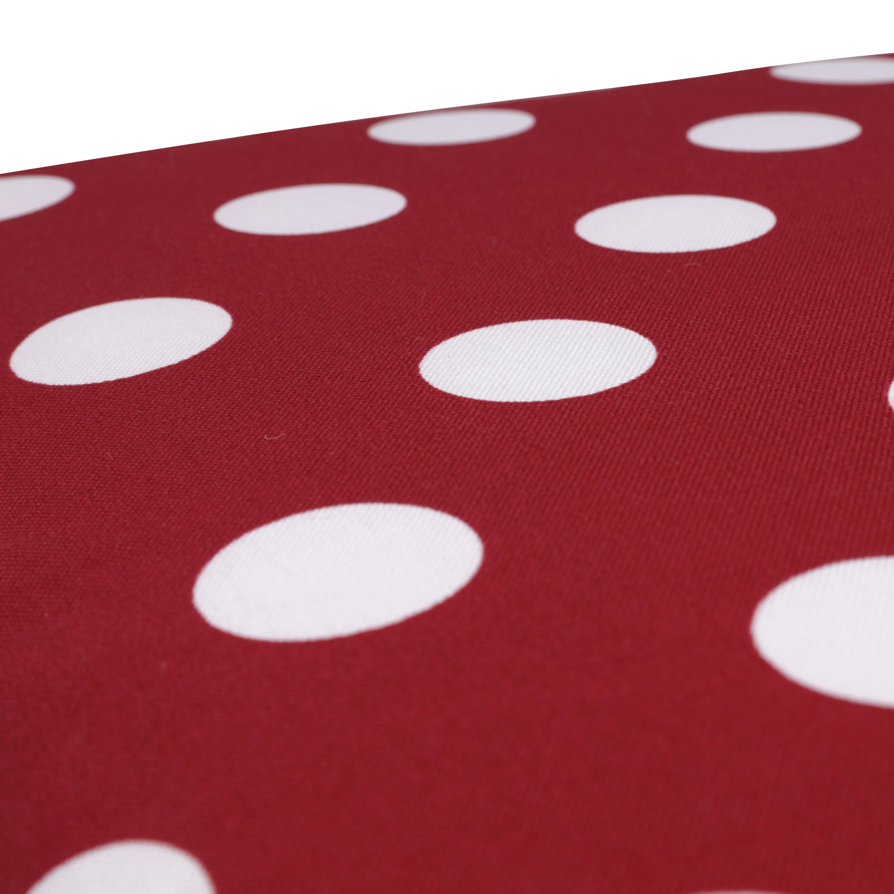 Polka Dot Red Rectangle Throw Pillow (Set Of 2)