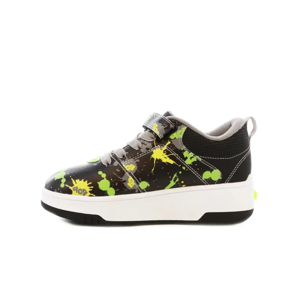 Pop Shoes Strive Boy Grn Yell 4Uk