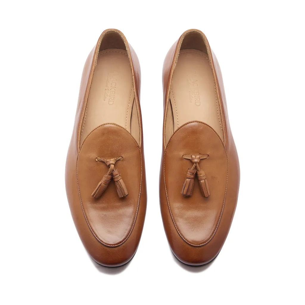 René, Tassel Loafer - Tan | Blake Stitched | Classics Collection