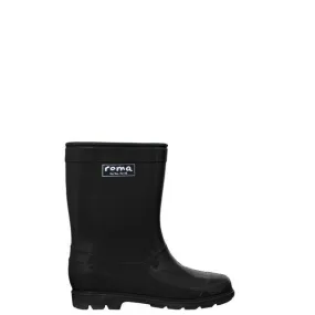 Roma Abel Black Kids Rain Boot Last Chance