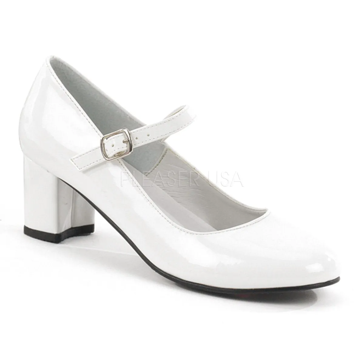 Schoolgirl Costume Mary Jane Shoe with 2-inch Heel 3-colors SCHOOLGIRL-50