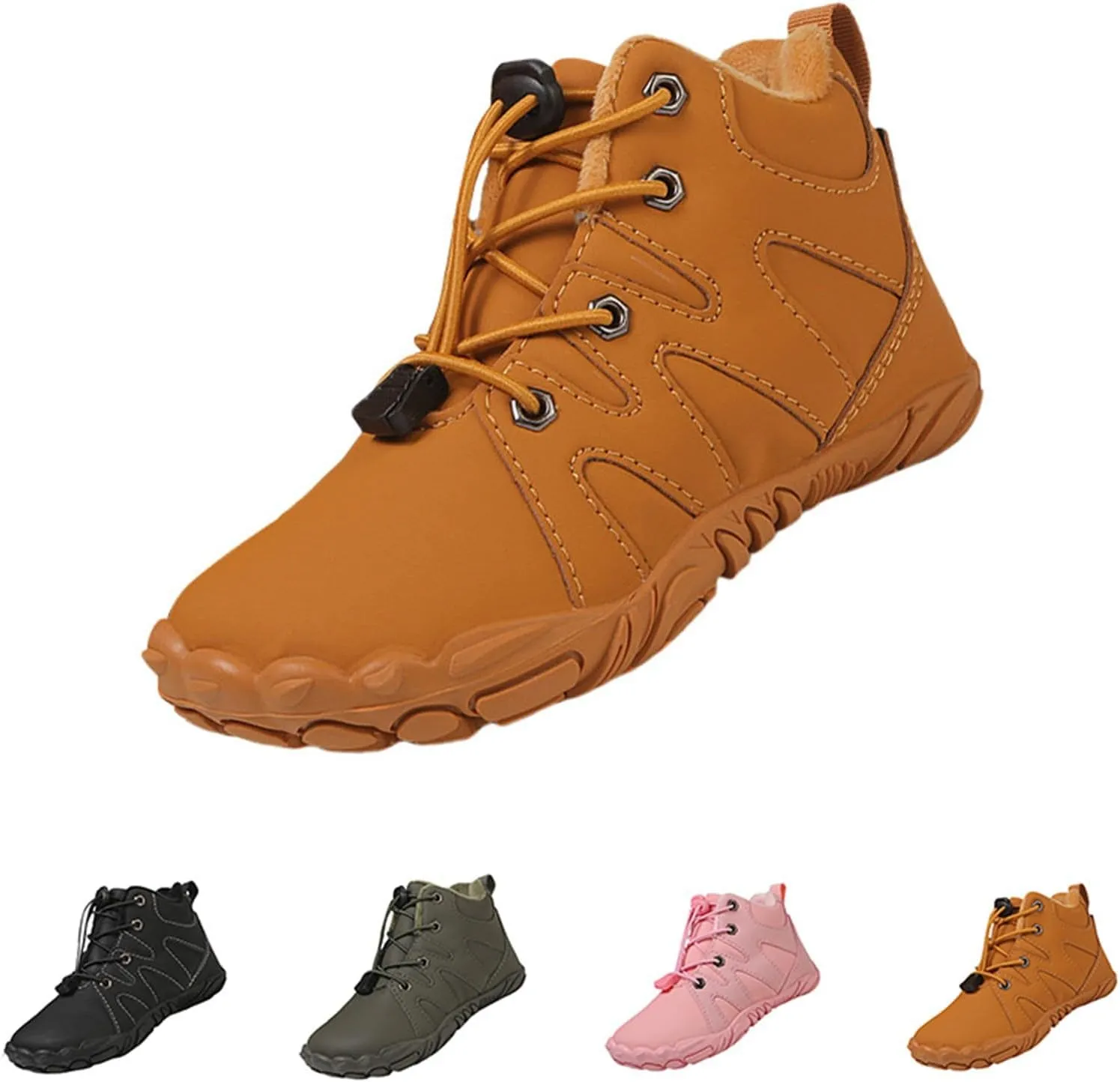 Snow Boots for Kids, Insulated Water Proof Winter Boots for Boys Girls Lightweight Warm Walking Sports Ankle Boots