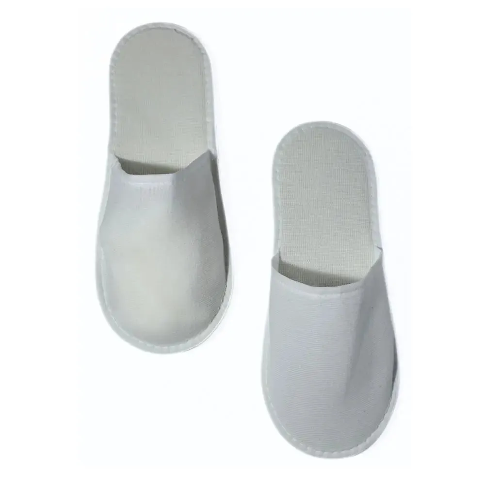 Spa Slippers: Roomsium Polyester Disposable Indoor Slippers (10 Pairs)