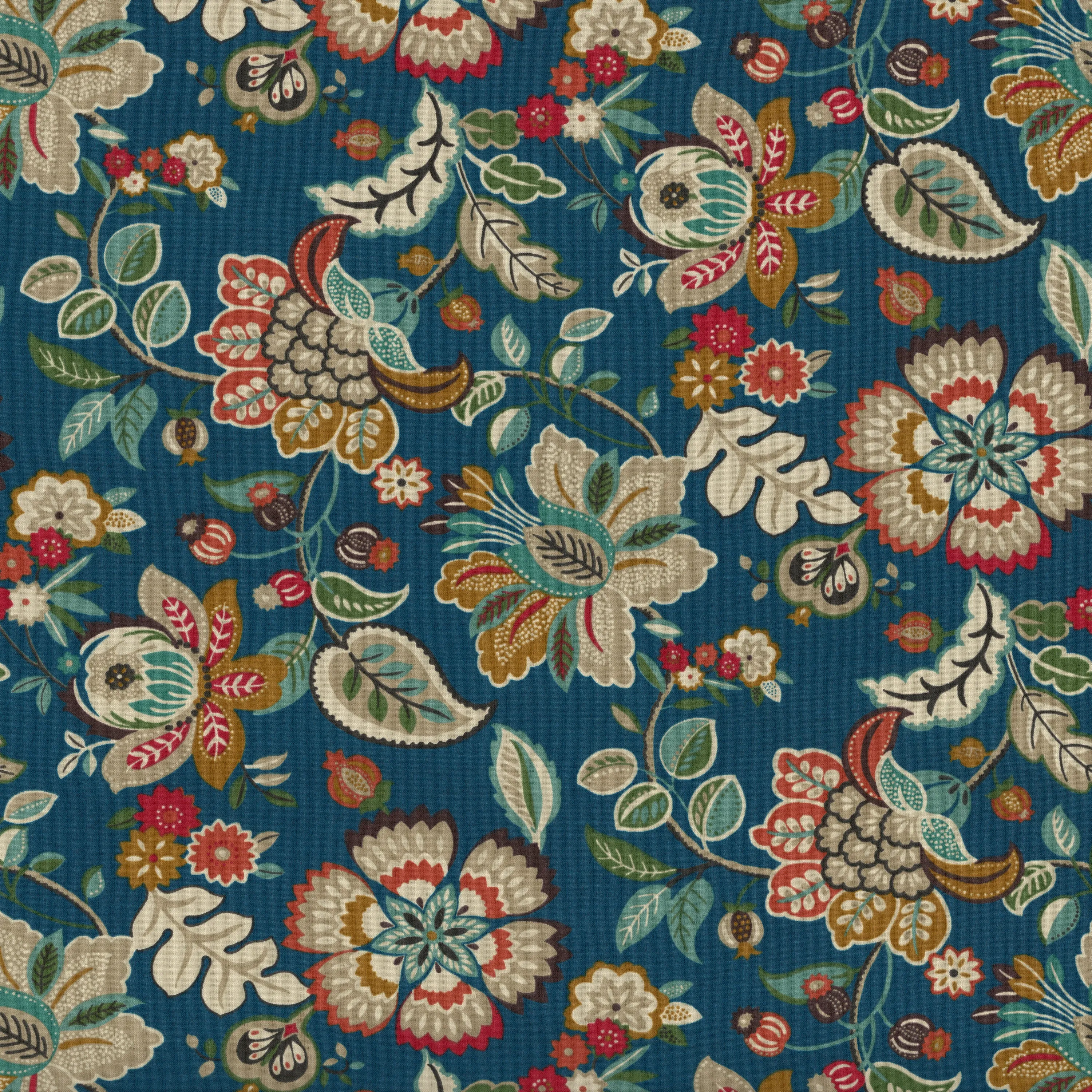 Telfair Peacock Tufted Seat Cushions