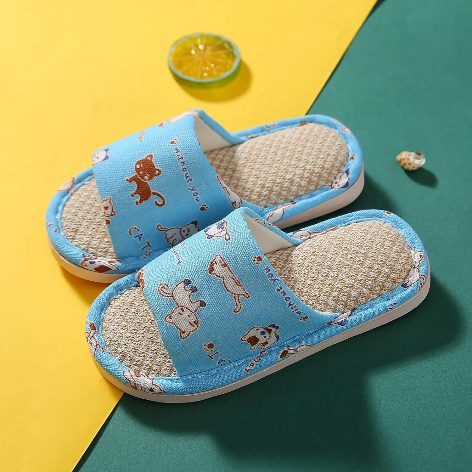 Toddler Boys Girl Slides Slipper Summer Unisex Child House Slippers for Kids Comfy Shower Ballet Shoes for Girls