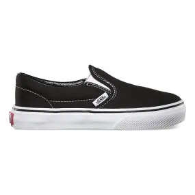 VANS Youth Classic Slip-On Black/True White