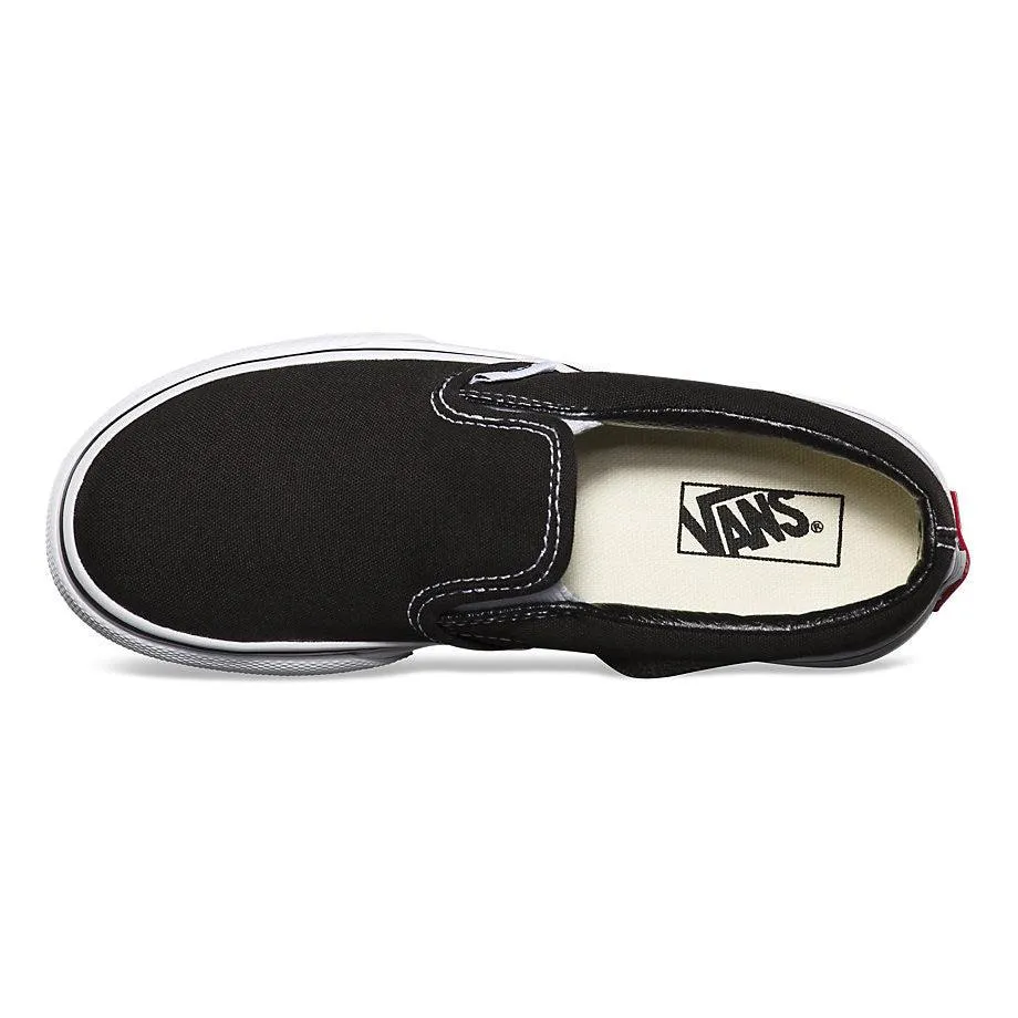 VANS Youth Classic Slip-On Black/True White
