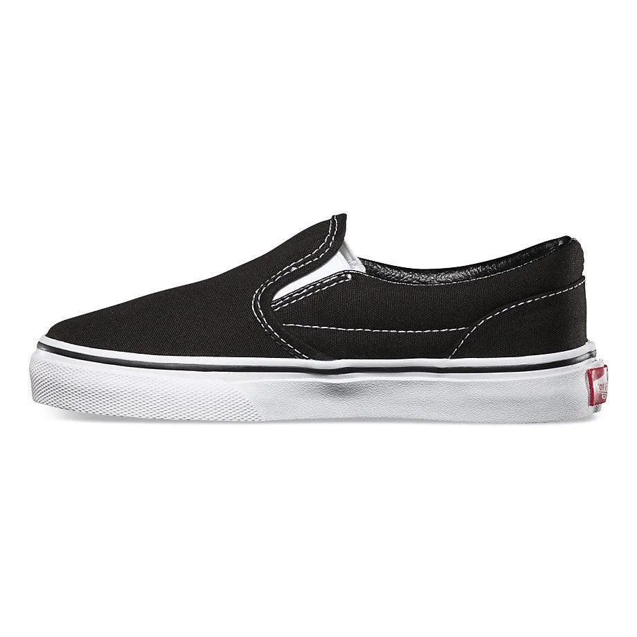 VANS Youth Classic Slip-On Black/True White