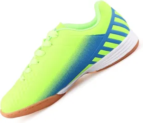 Vizari Santos Kids Indoor Soccer Shoes | Synthetic & Water Resistant Kids Soccer Cleats | Durable Football Shoes with Rubber Outsole for Maximum Traction for Boys and Girls