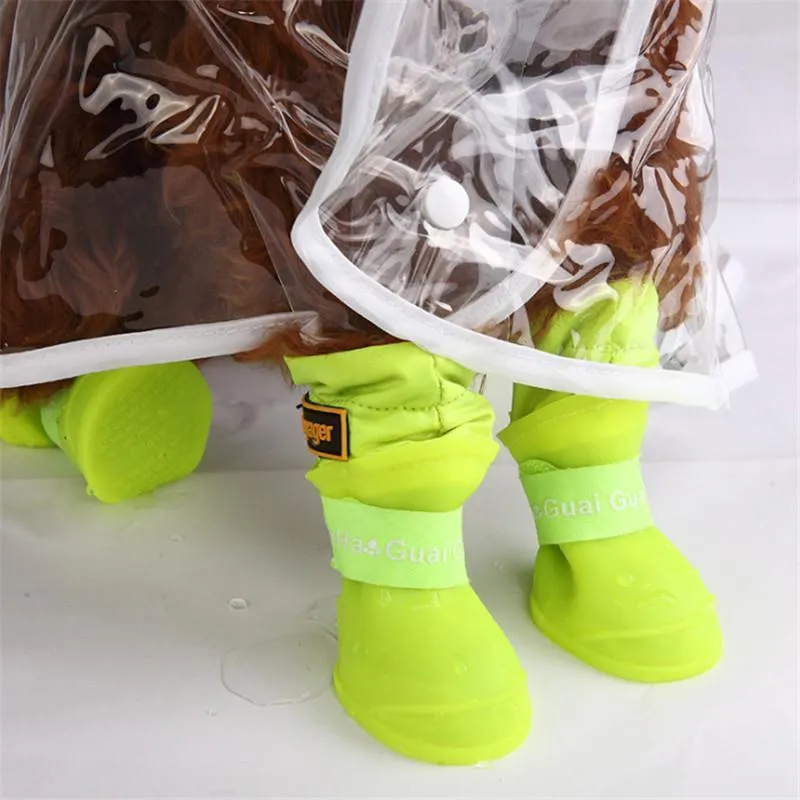 Waterproof Dog Rain Boots