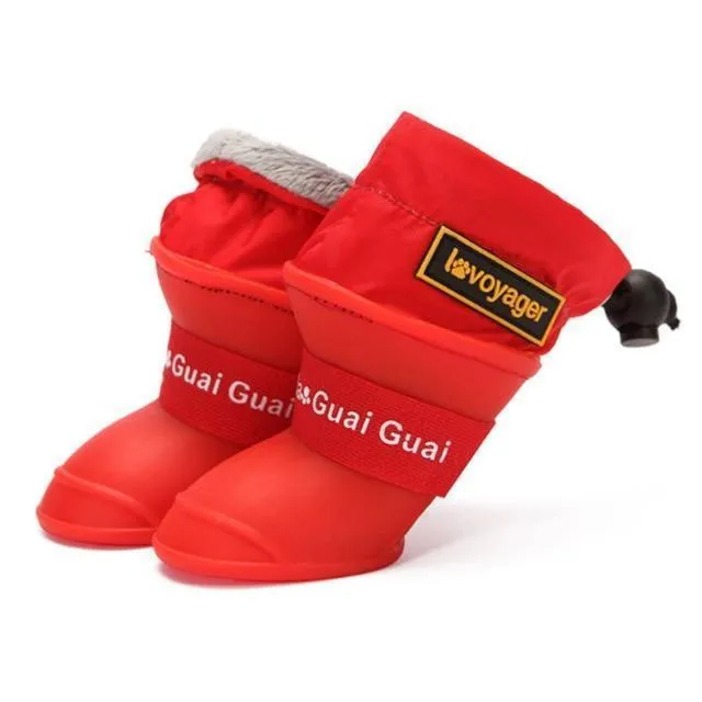 Waterproof Dog Rain Boots