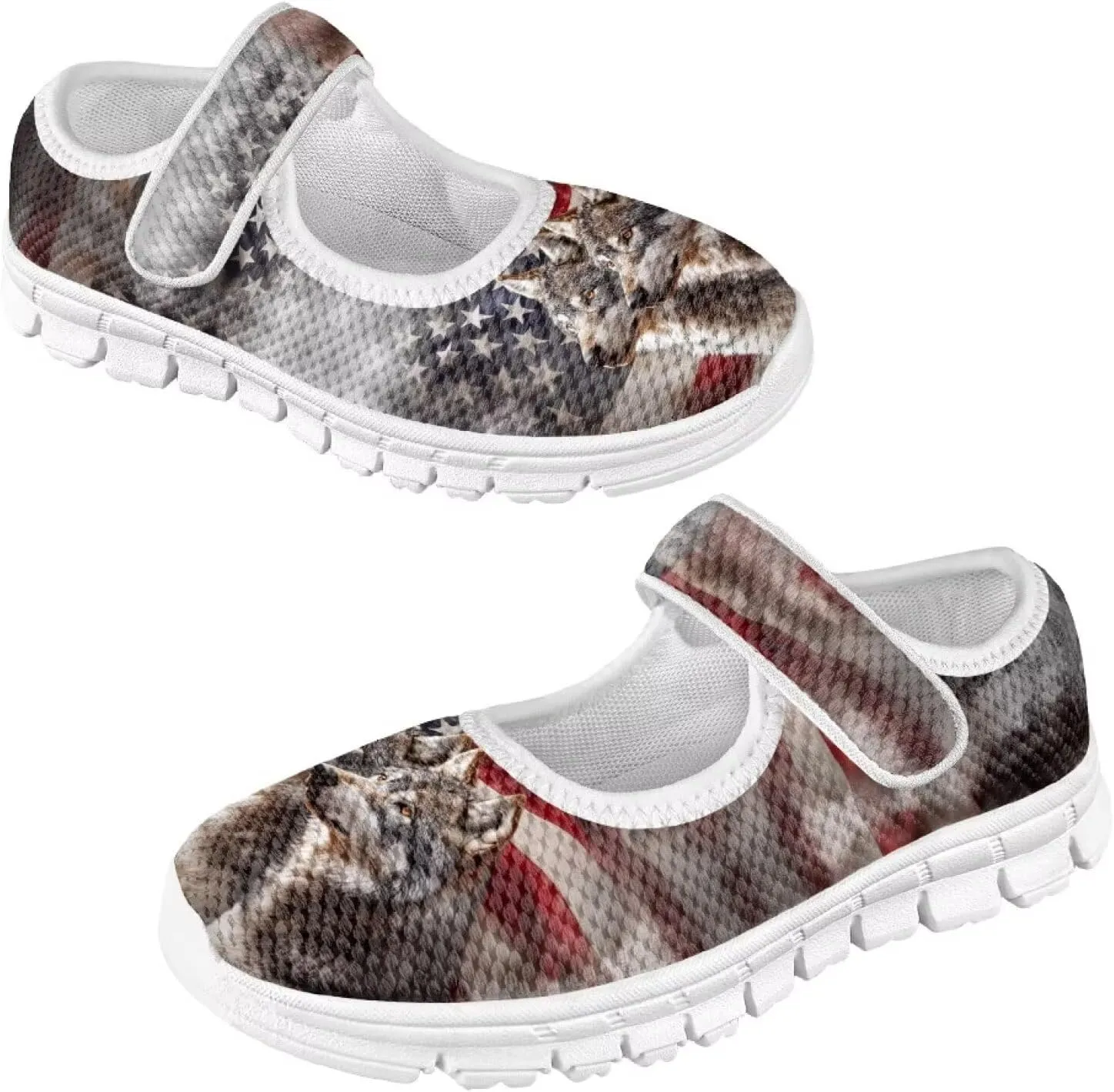 Yzaoxia Girls Slip On Shoes Mesh Breathable Athletic Walking Running Shoes for Kids Hook and Loop Sport Shoes Tennis Shoes Lightweight Barefoot Shoes Casual Footwear for School Gym Outdoor