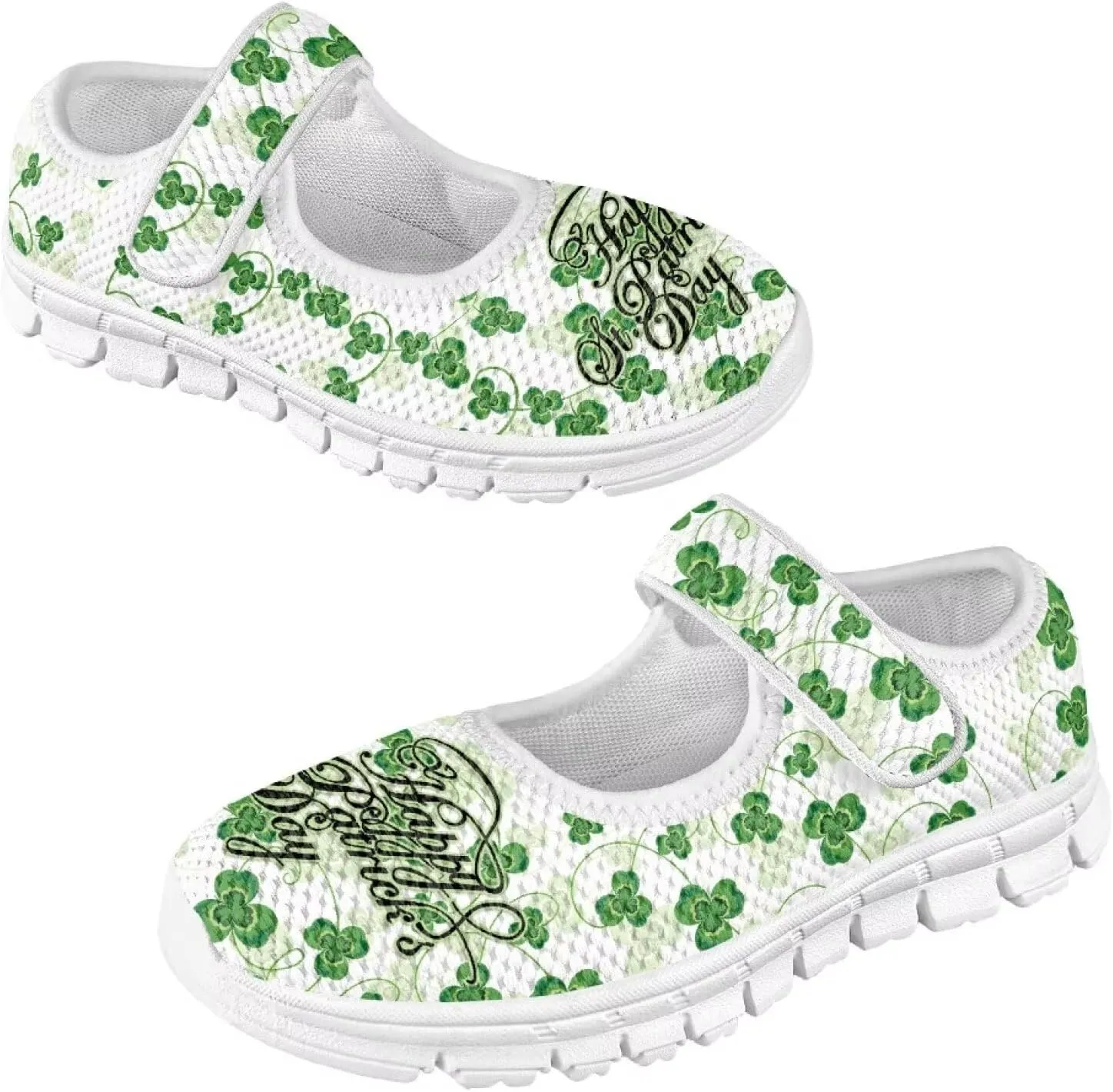 Yzaoxia Girls Slip On Shoes Mesh Breathable Athletic Walking Running Shoes for Kids Hook and Loop Sport Shoes Tennis Shoes Lightweight Barefoot Shoes Casual Footwear for School Gym Outdoor